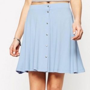 [ASOS] skirt with poppers